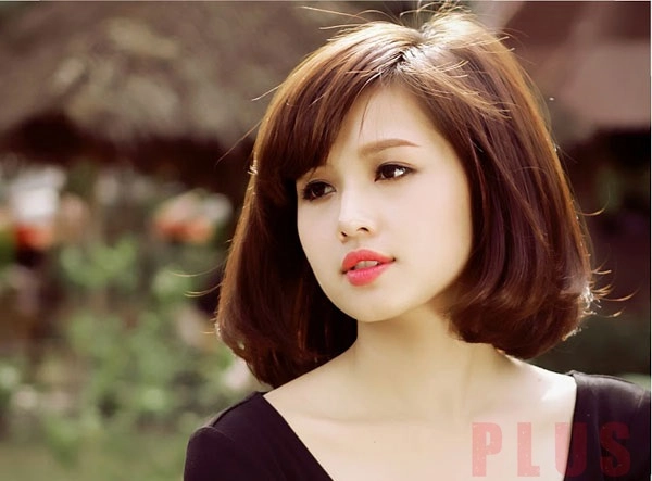 Những kiểu tóc dài uốn xoăn đẹp như tâm tít
