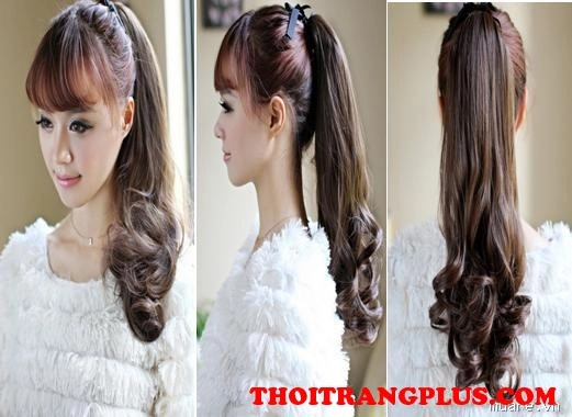 Những kiểu tóc xoăn dài đẹp quyến rũ cho bạn gái