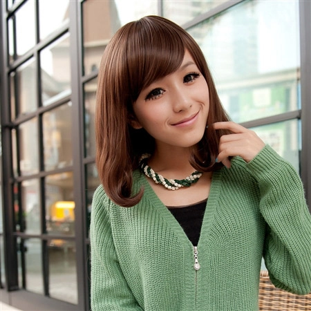 Tóc ngắn uốn cụp ngang vai cá tính không lo lỗi mốt