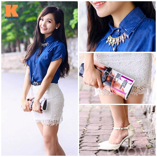 5 phong cách cực chất cùng sơ mi denim