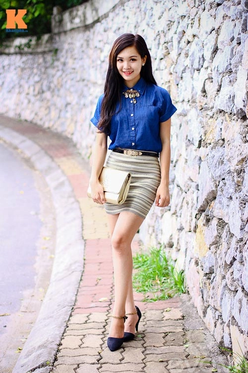 5 phong cách cực chất cùng sơ mi denim