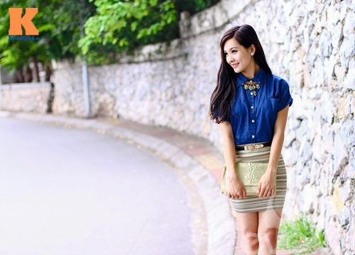 5 phong cách cực chất cùng sơ mi denim
