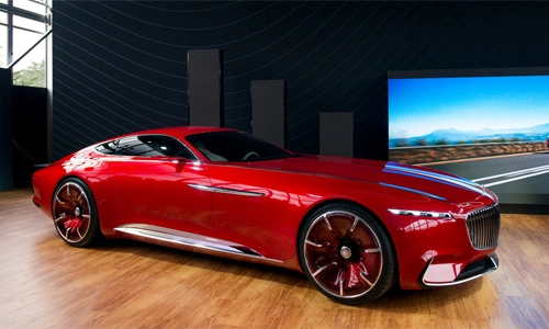 Siêu xe mercedes-maybach vision 6 concept siêu phẩm tương lai