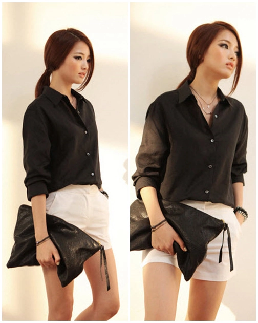 Tuyệt chiêu diện sơ mi siêu sexy