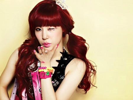 101 kiểu màu tóc nhuộm đỏ nâu cực đẹp của sao kpop 2017