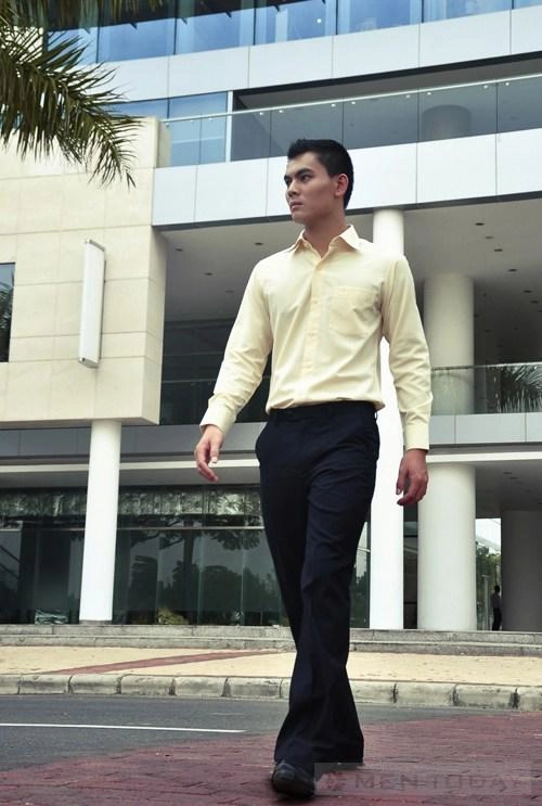 Áo sơ mi giúp chàng lịch lãm nơi công sở