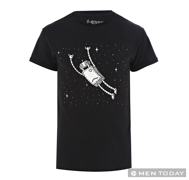 Bst áo thun in hình ngộ nghĩnh từ timrobot và river island