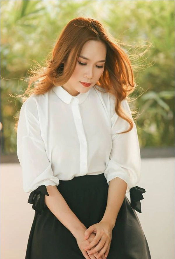 Chiêu ăn gian tuổi với áo sơ mi giá bình dân của mỹ tâm