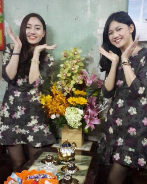 Em gái cao 1m80 của á hậu trà my đi thi hoa hậu vn