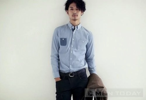 Sơ mi denim phong cách sang trọng lịch lãm cho chàng