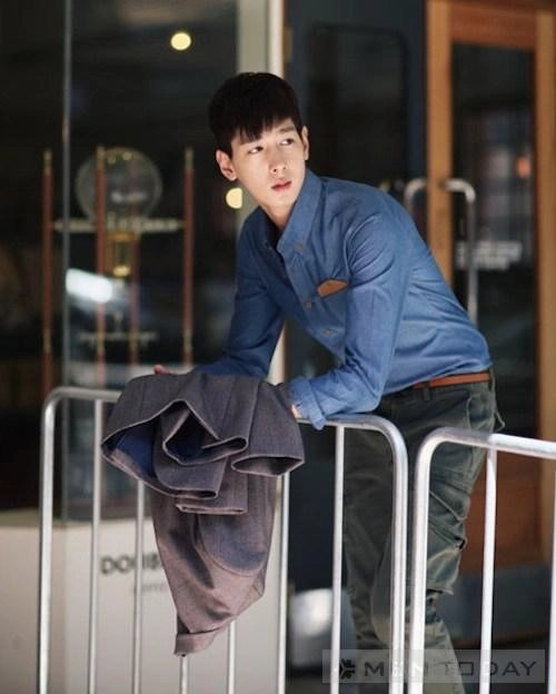 Sơ mi denim phong cách sang trọng lịch lãm cho chàng