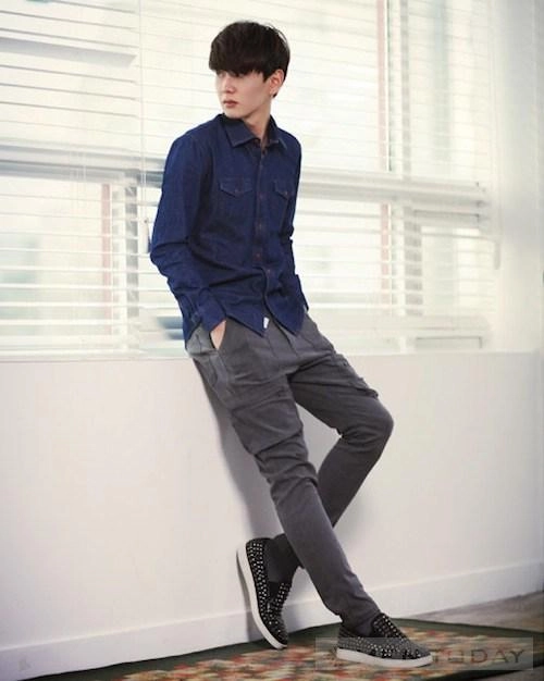 Sơ mi denim phong cách sang trọng lịch lãm cho chàng