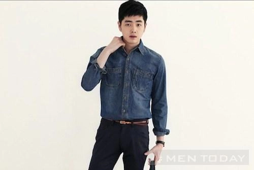Sơ mi denim phong cách sang trọng lịch lãm cho chàng