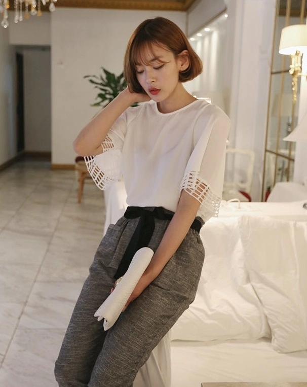 Áo sơ mi nữ tinh tế sang trọng cho quý cô công sở 2017