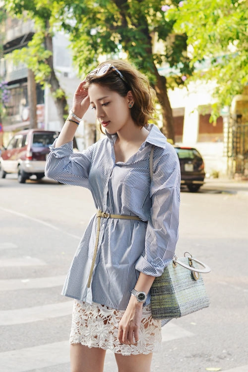 bí quyết chọn váy sơ mi cực xinh cho bạn gái đi làm lẫn dự tiệc