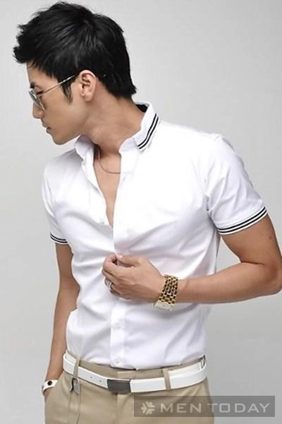 Diện sơ mi và vest cho các chàng ngày hè