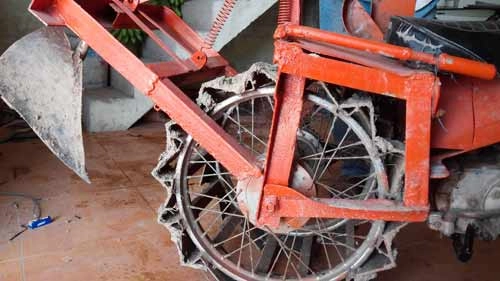 Honda wave độ thành xe máy cày đa năng