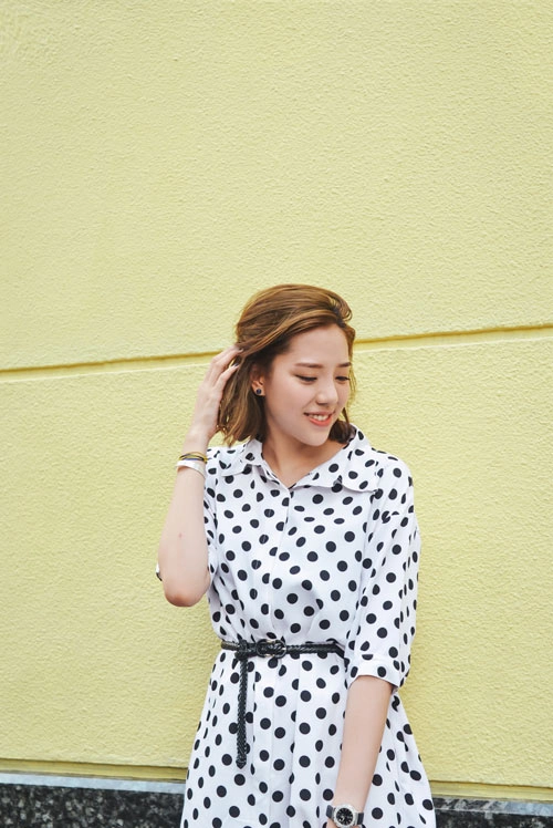 Mẫu váy sơ mi nữ đẹp được nhiều cô nàng yêu thích