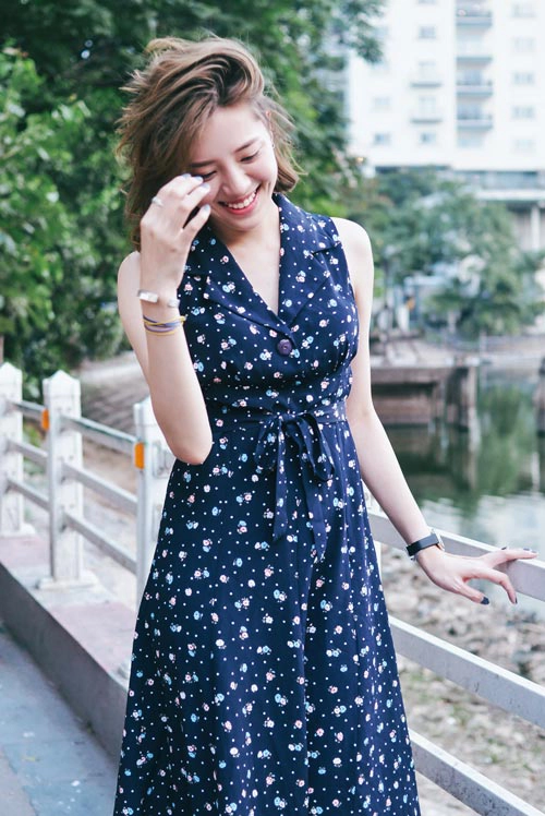 Mẫu váy sơ mi nữ đẹp được nhiều cô nàng yêu thích