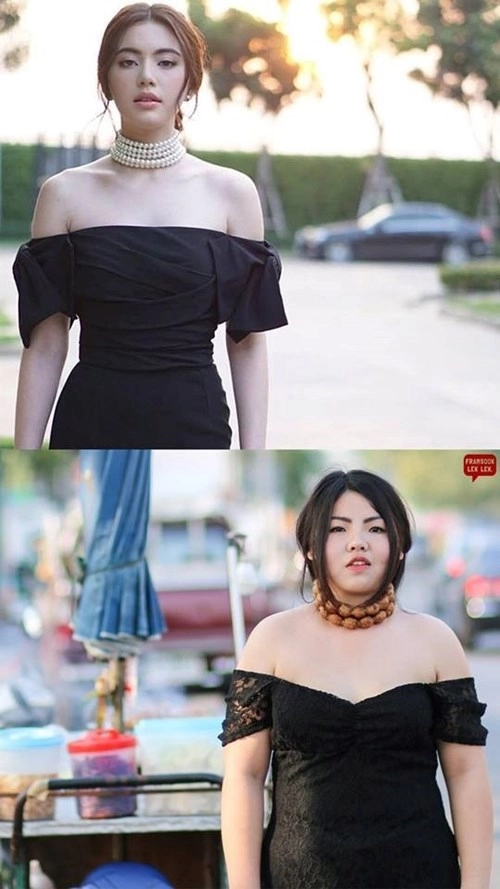 Nàng béo bỗng nổi tiếng vì cover loạt váy áo của các ngôi sao