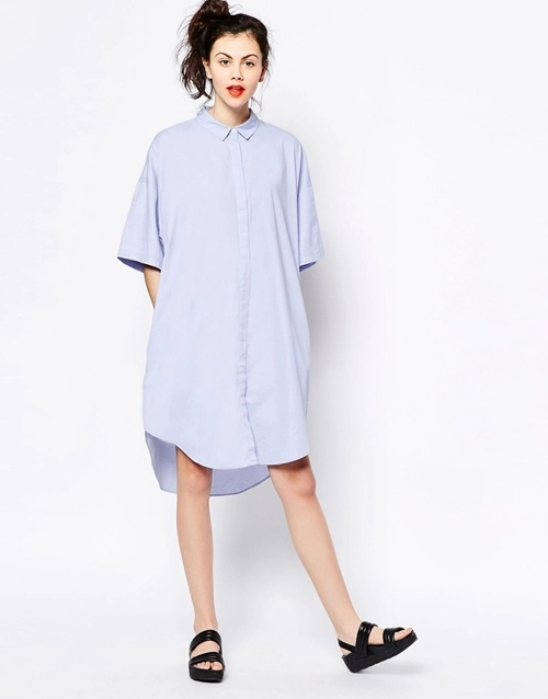 Những mẫu váy sơ mi tuyệt đẹp với giá bình dân