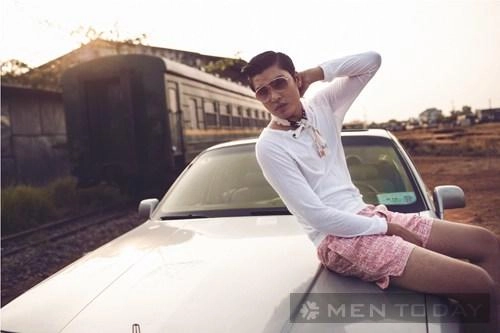 Phối đồ nam mùa hè khỏe khoắn cùng sơ mi và short