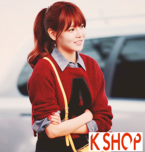 Tóc mái vòm lôi cuốn quyến rũ như idol kpop