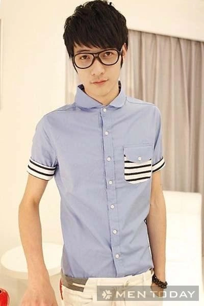 Trẻ trung và thời trang với áo sơ mi cho chàng công sở
