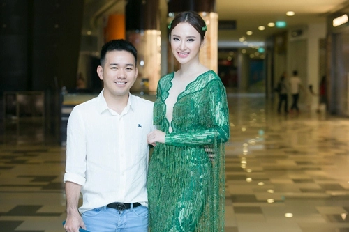 Angela phương trinh xẻ trước hở sau nổi bật trên thảm đỏ