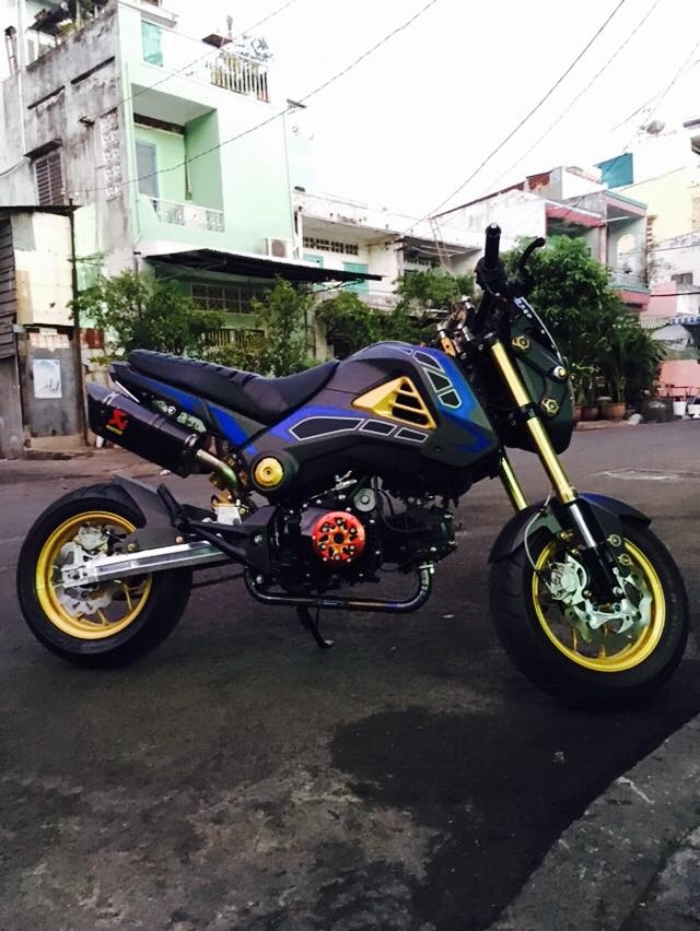 Honda msx 125 con xe nake bike mini nhỏ gọn độc đáo