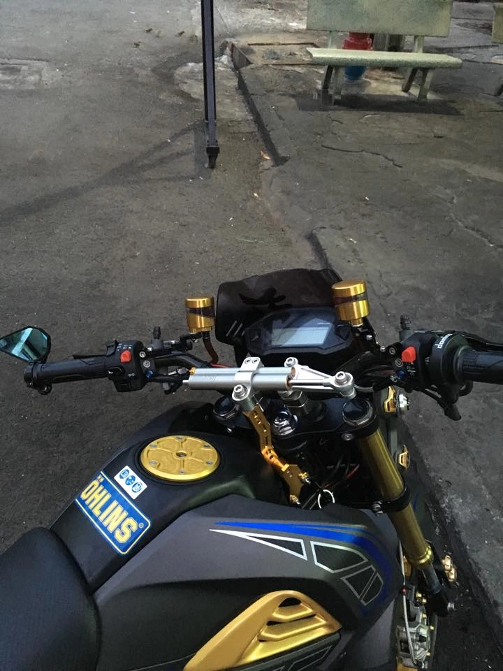 Honda msx 125 con xe nake bike mini nhỏ gọn độc đáo