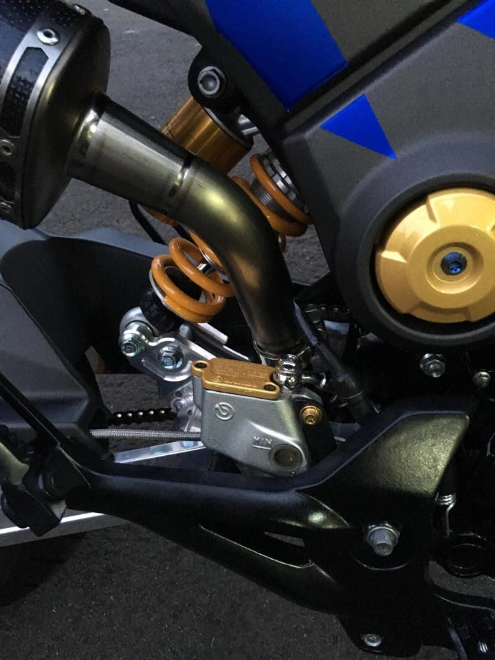 Honda msx 125 con xe nake bike mini nhỏ gọn độc đáo
