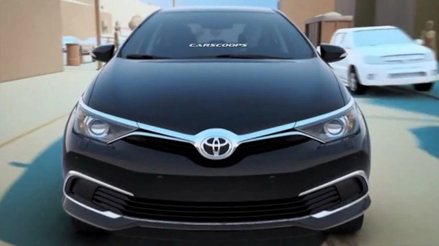 Toyota Corolla phiên bản nâng cấp bất ngờ lộ diện hình ảnh 2 Phiên bản nâng cấp của toyota corolla