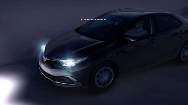 Toyota Corolla phiên bản nâng cấp bất ngờ lộ diện hình ảnh 8 Phiên bản nâng cấp của toyota corolla
