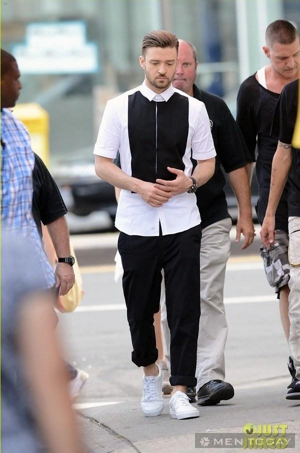 Phong cách quý ông hiện đại của Justin Timberlake.