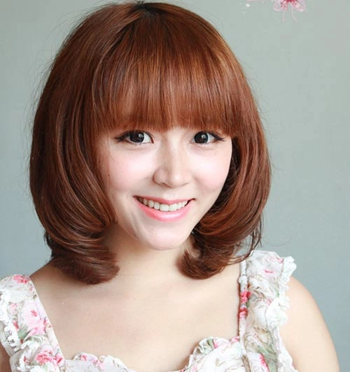 Quyến rũ hơn với những mẫu tóc ngắn ngang vai