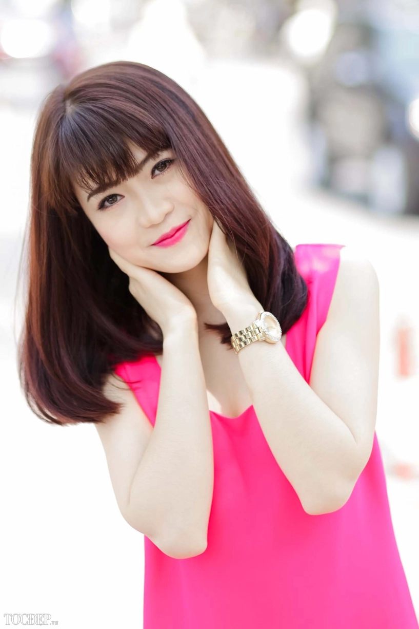 Quyến rũ hơn với những mẫu tóc ngắn ngang vai