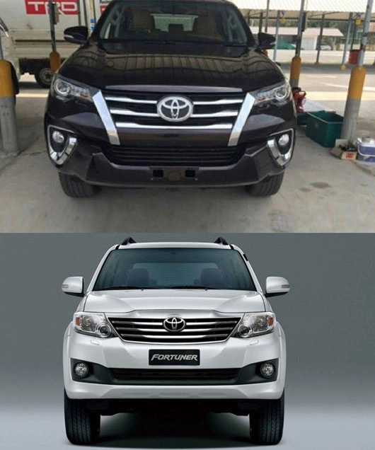 Toyota fortuner 2016 hoàn toàn lột xác