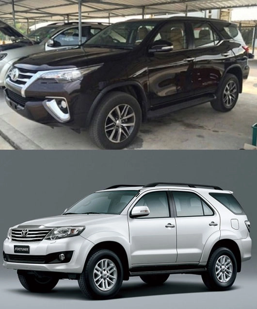 Toyota fortuner 2016 hoàn toàn lột xác