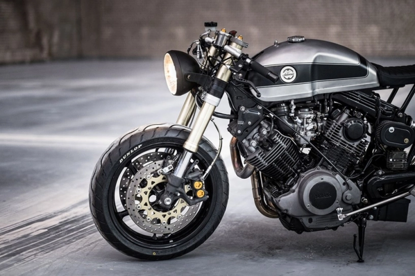Yamaha xv750 trong bản độ vừa hiện đại vừa cổ điển