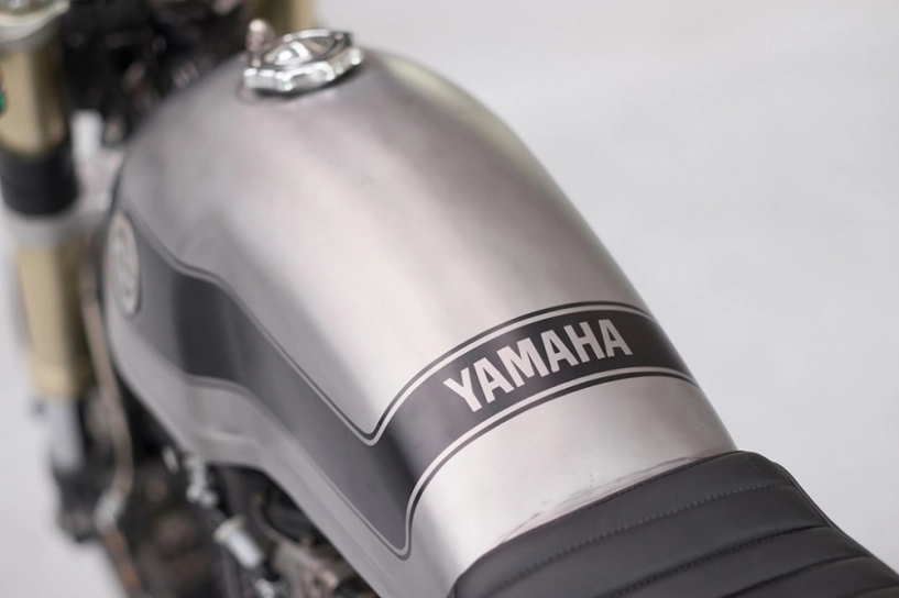 Yamaha xv750 trong bản độ vừa hiện đại vừa cổ điển