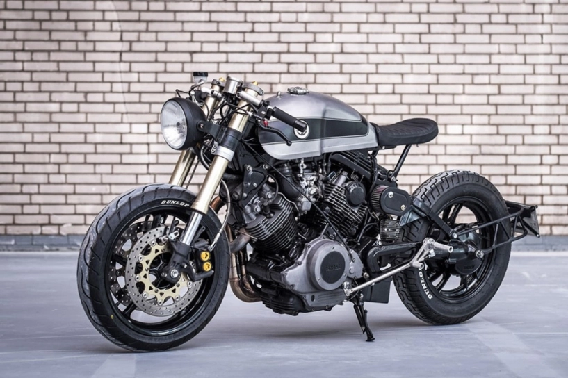 Yamaha xv750 trong bản độ vừa hiện đại vừa cổ điển