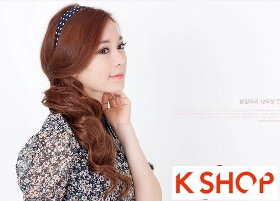 Kiểu tóc dài uốn xoăn đuôi nhẹ cho cô nàng quyến rũ 2017