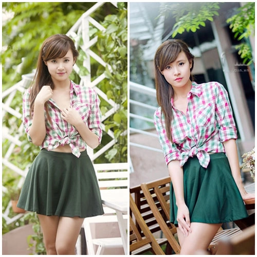 Mỹ tâm - tín đồ của sơ mi buộc vạt
