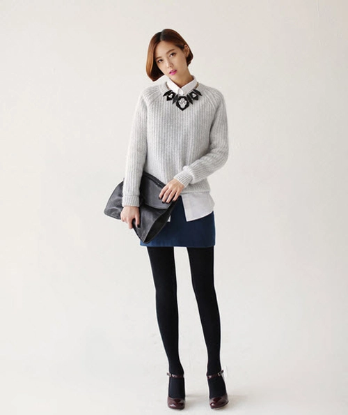 Ngắm mỹ nam the heirs lăng xê bộ đôi sơ mi-áo len