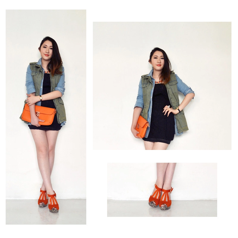 Những cách mặc sơ mi denim đầu thu tuyệt đẹp