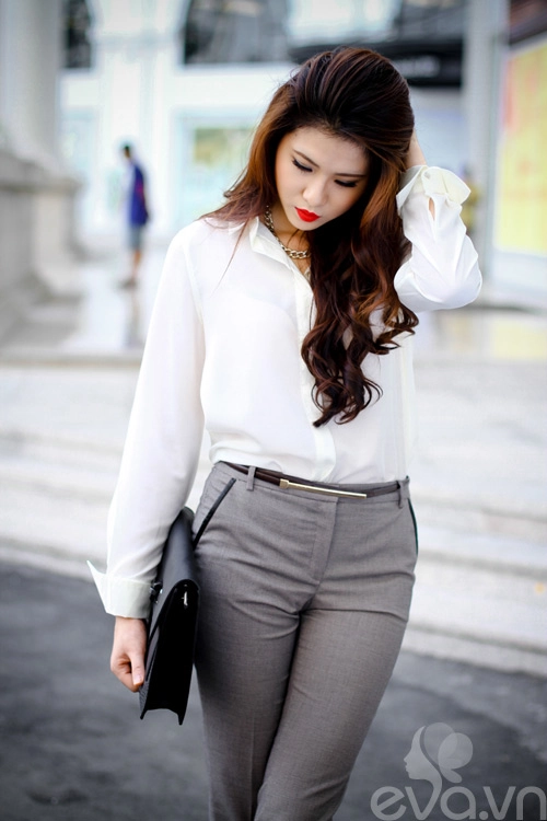 Những tuyệt chiêu diện sơ mi từ hè sang đông