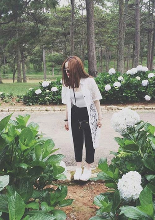Sao việt rục rịch lăng xê mốt sơ mi siêu dài