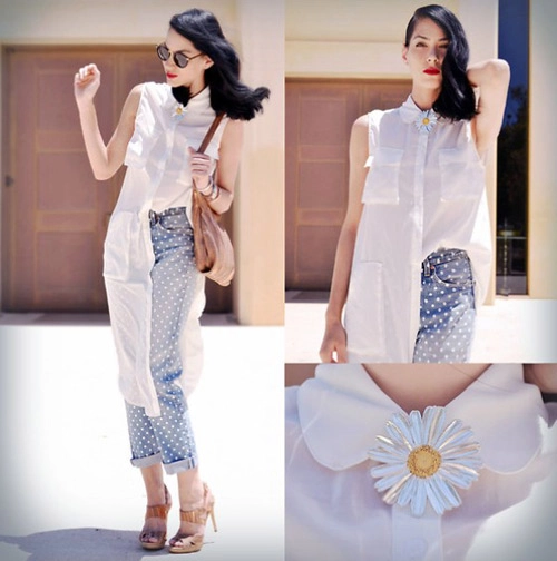 Sao việt rục rịch lăng xê mốt sơ mi siêu dài