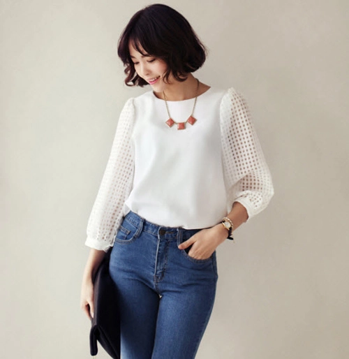 Thách thức nóng mùa hè với sơ mi lưới